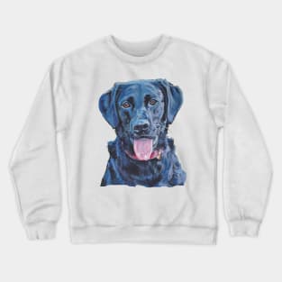 Labrador Retriever Fine Art Painting Crewneck Sweatshirt